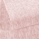 Kurzflor Teppich,  Unicolor - Einfarbig, Farbe Rosa, Teppich für Wohnzimmer, Rücken aus Filz, Größe: 240 x 340 cm - Afbeelding 5