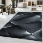 COSTA Kortpolig tapijt 120 x 170 cm Zwart - Afbeelding 2