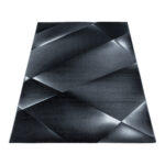 COSTA Kortpolig tapijt 120 x 170 cm Zwart - Afbeelding 3