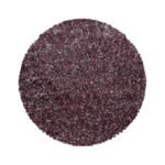 Hochflor Teppich,  Meliert Design, Farbe Rot, Teppich für Wohnzimmer, Rücken aus Jute, Größe: 80 cm Rund