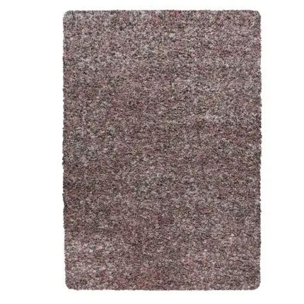 Enjoy Hoogpolig vloerkleed Gemêleerd – Oudroze (4500)