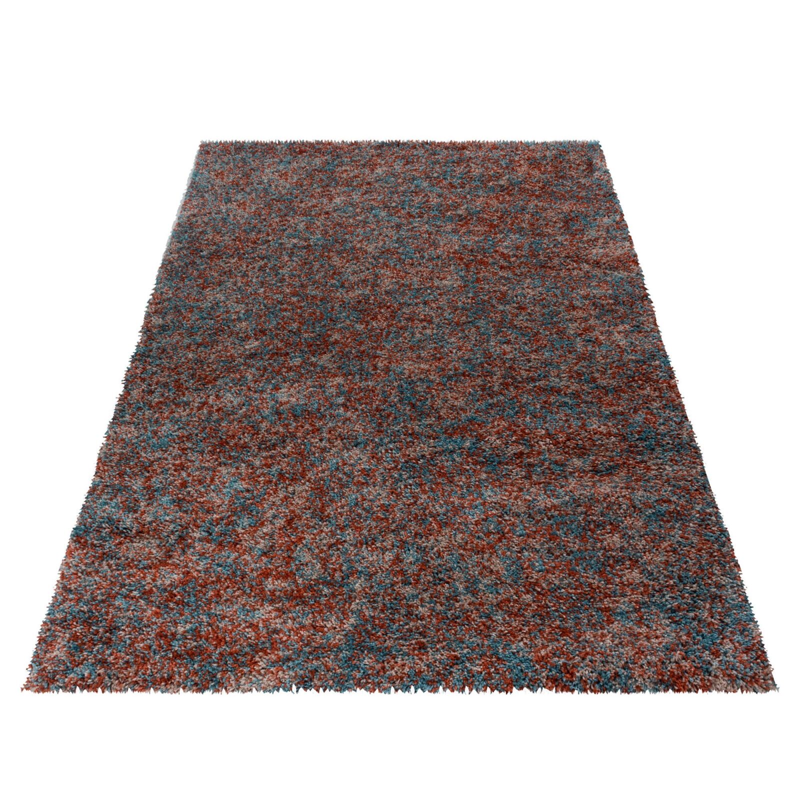 Enjoy Hoogpolig vloerkleed Gemêleerd – Terracotta (4500)
