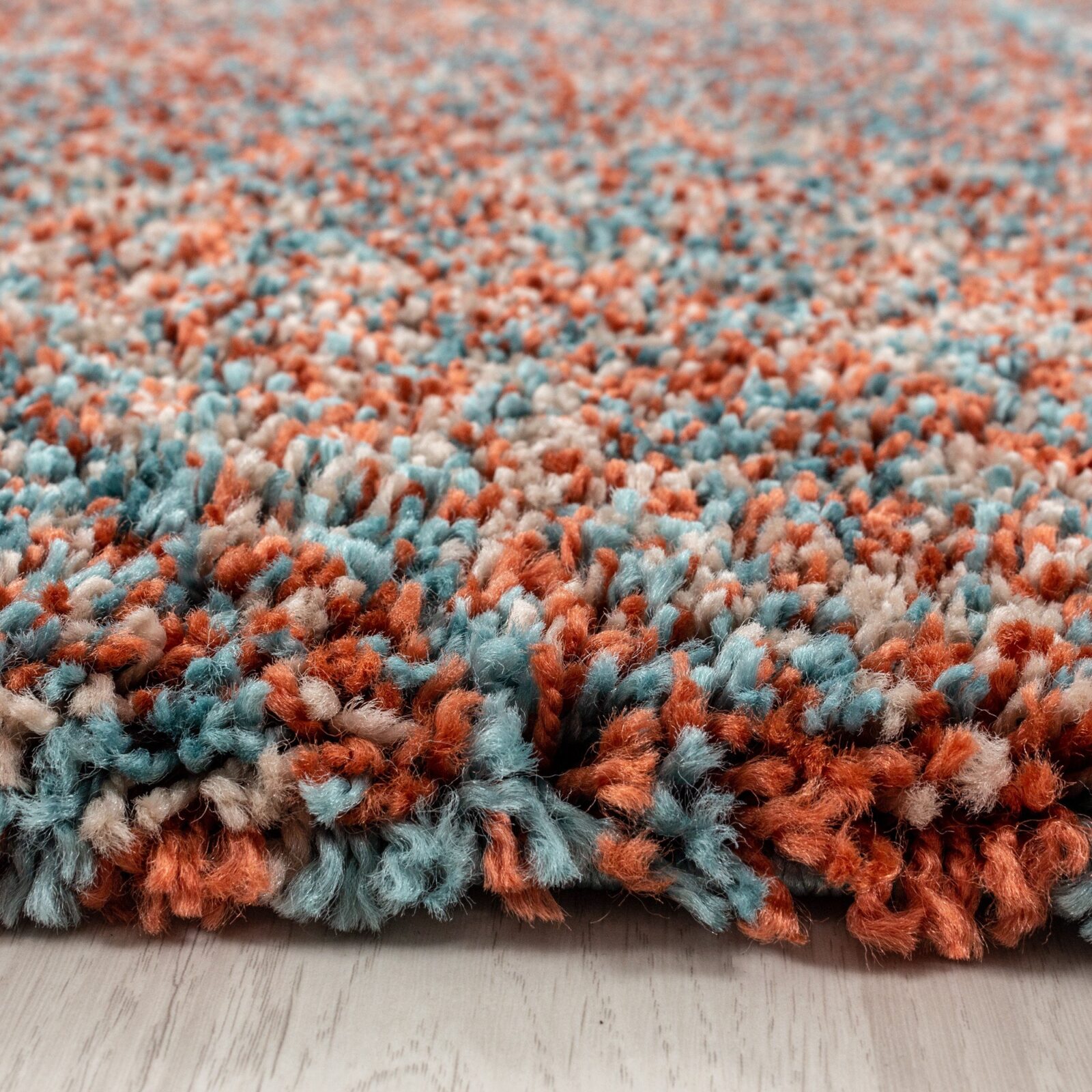 Enjoy Hoogpolig vloerkleed Gemêleerd – Terracotta (4500)