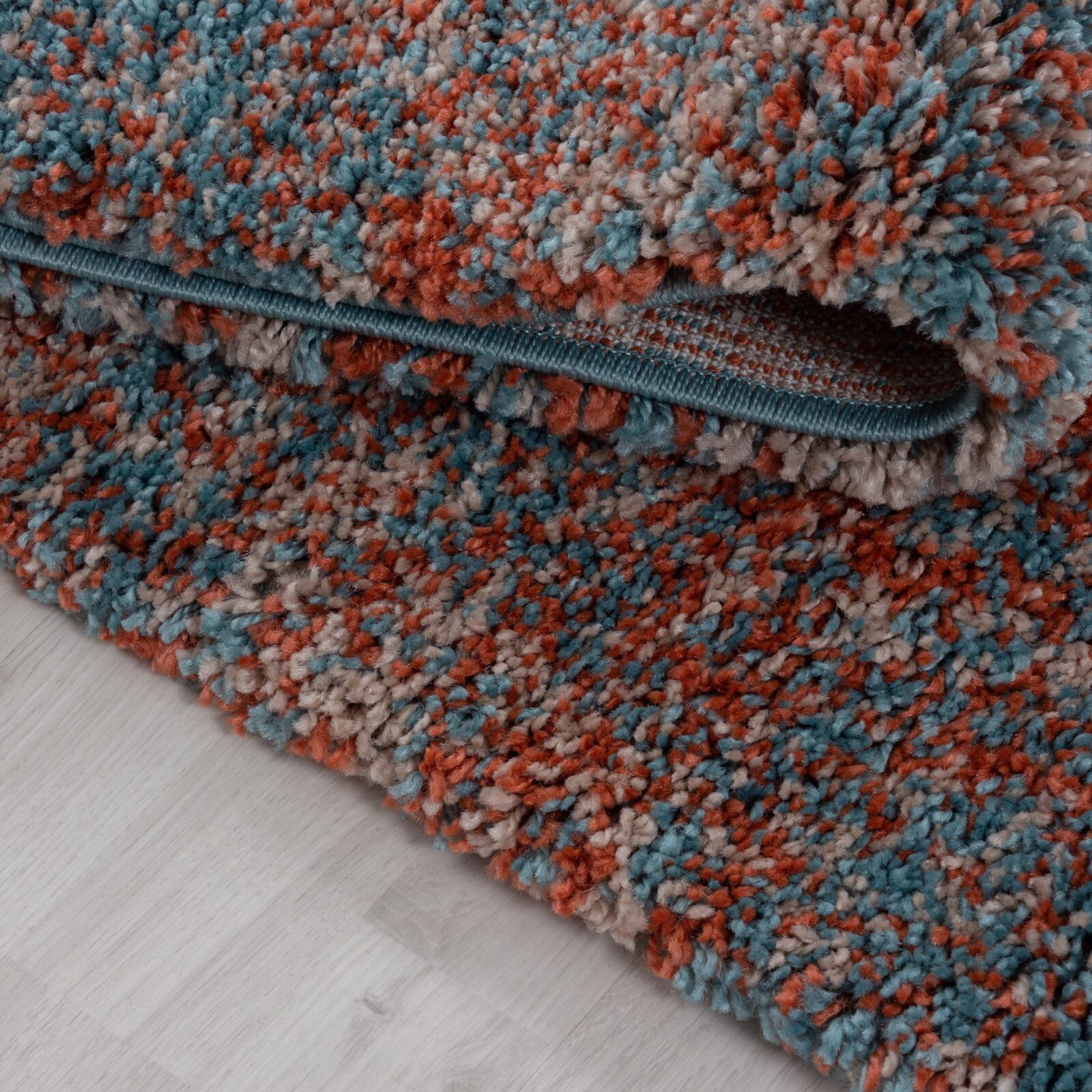 Enjoy Hoogpolig vloerkleed Gemêleerd – Terracotta (4500)