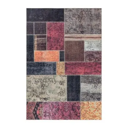 Fiesta Wasbaar vloerkleed Patchwork – Multicolor (4302)