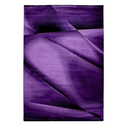 Miami Kortpolig vloerkleed Abstract – Paars (6590)