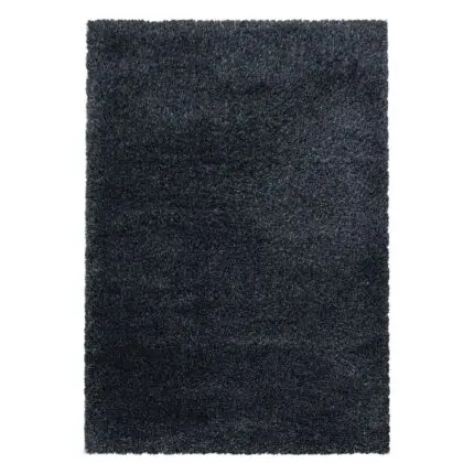 Fluffy Hoogpolig vloerkleed Effen – Antraciet (3500)