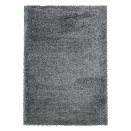 Fluffy Hoogpolig vloerkleed Effen – Lichtgrijs (3500)