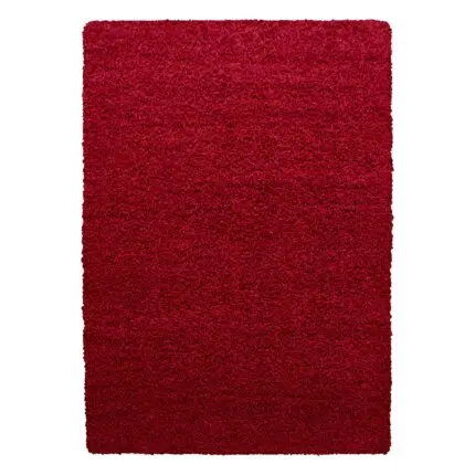 Life Hoogpolig vloerkleed Effen – Rood (1500)