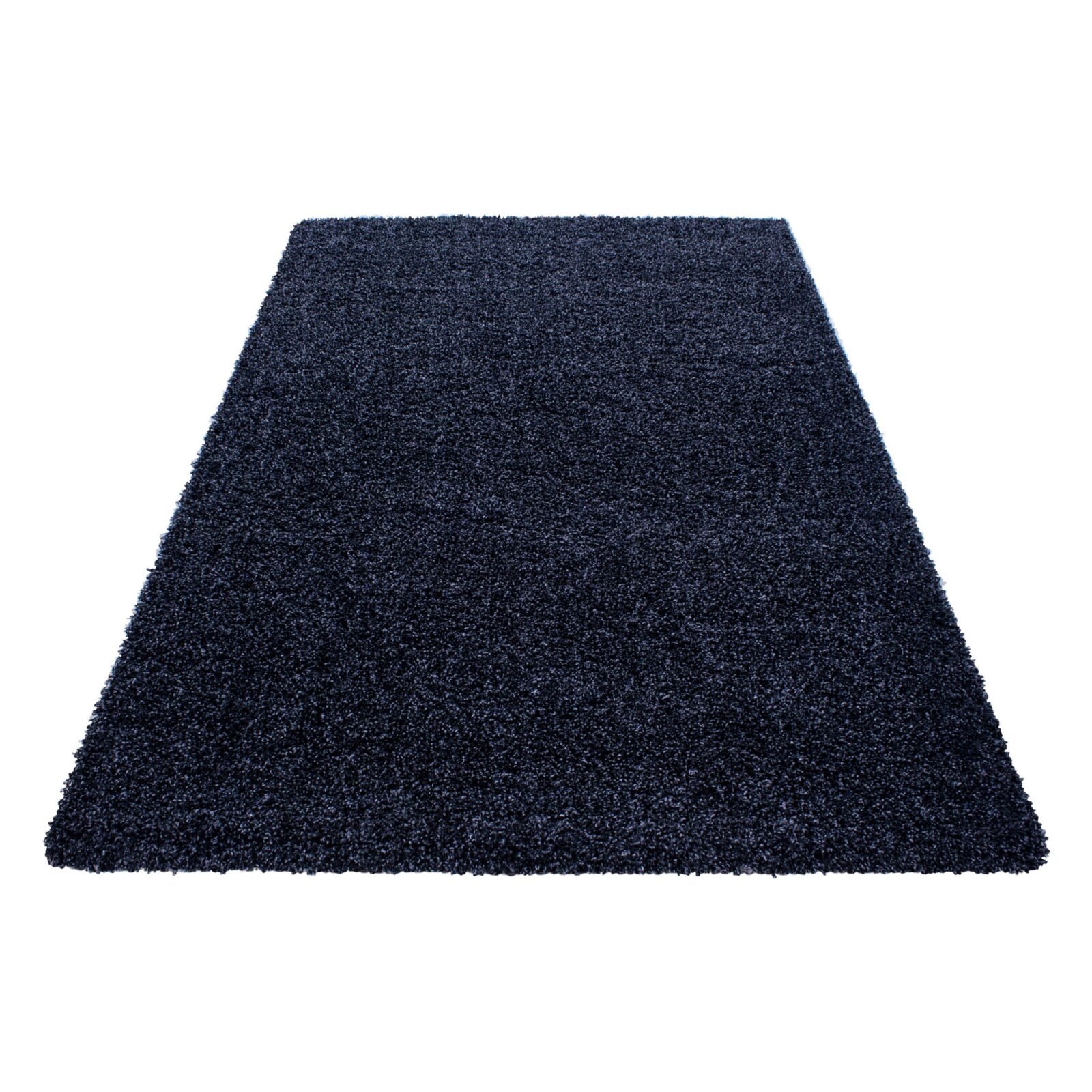Life Hoogpolig vloerkleed Effen – Marineblauw (1500)