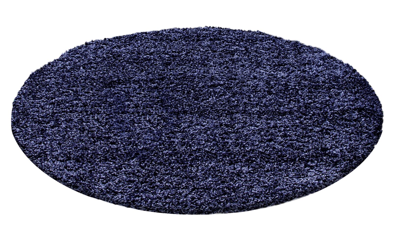 Life Hoogpolig vloerkleed Effen – Marineblauw (1500)