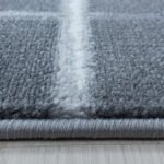 COSTA Kortpolig tapijt 80 x 250 cm Grijs - Afbeelding 2