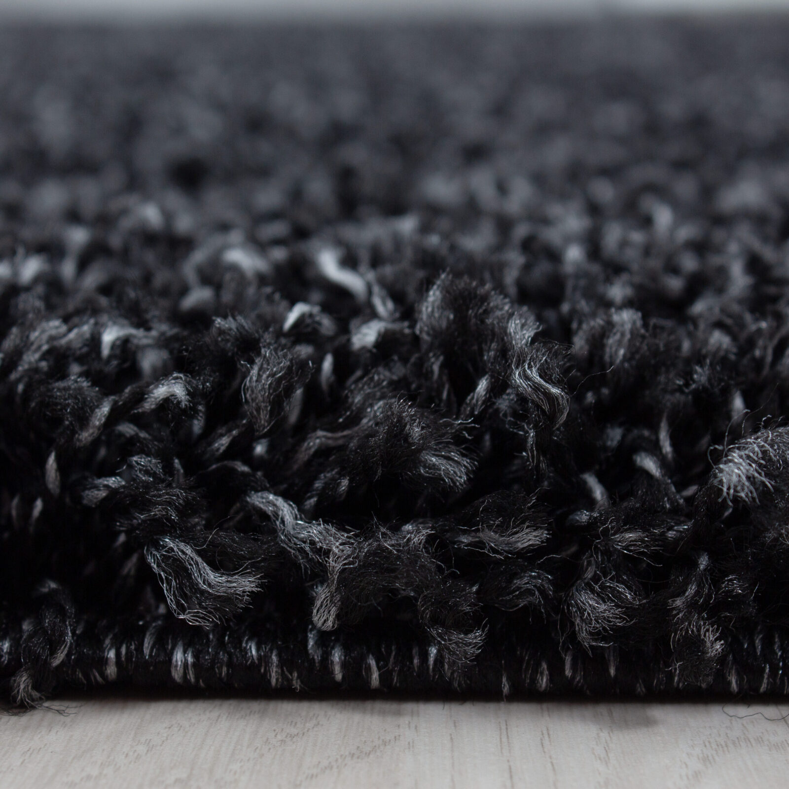 Life Hoogpolig vloerkleed Effen – Antraciet (1500)