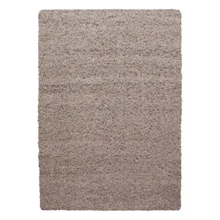 Life Hoogpolig vloerkleed Effen – Beige (1500)