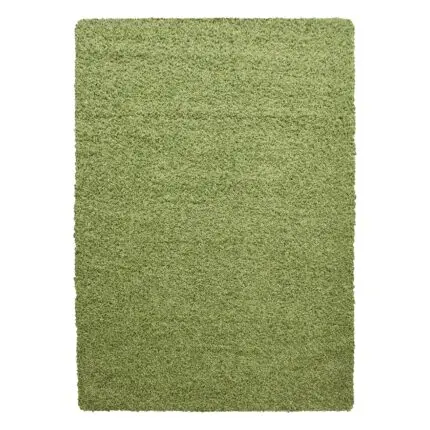 Life Hoogpolig vloerkleed Effen – Groen (1500)