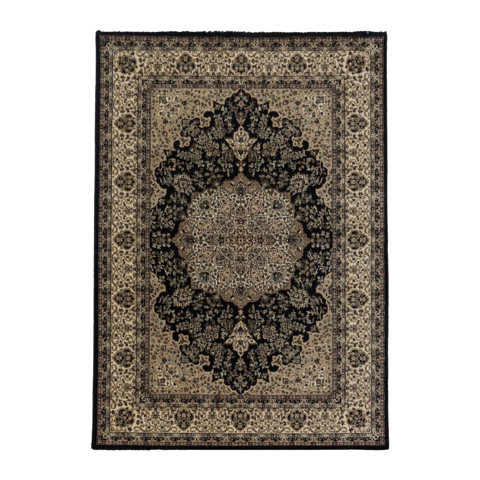 Kashmir Oosters vloerkleed Oosters – Zwart (2608)