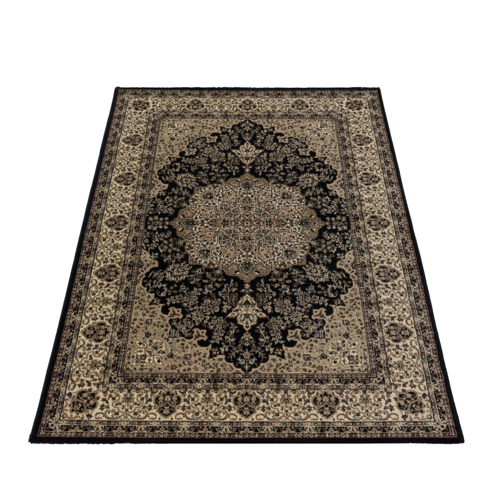 Kashmir Oosters vloerkleed Oosters – Zwart (2608)