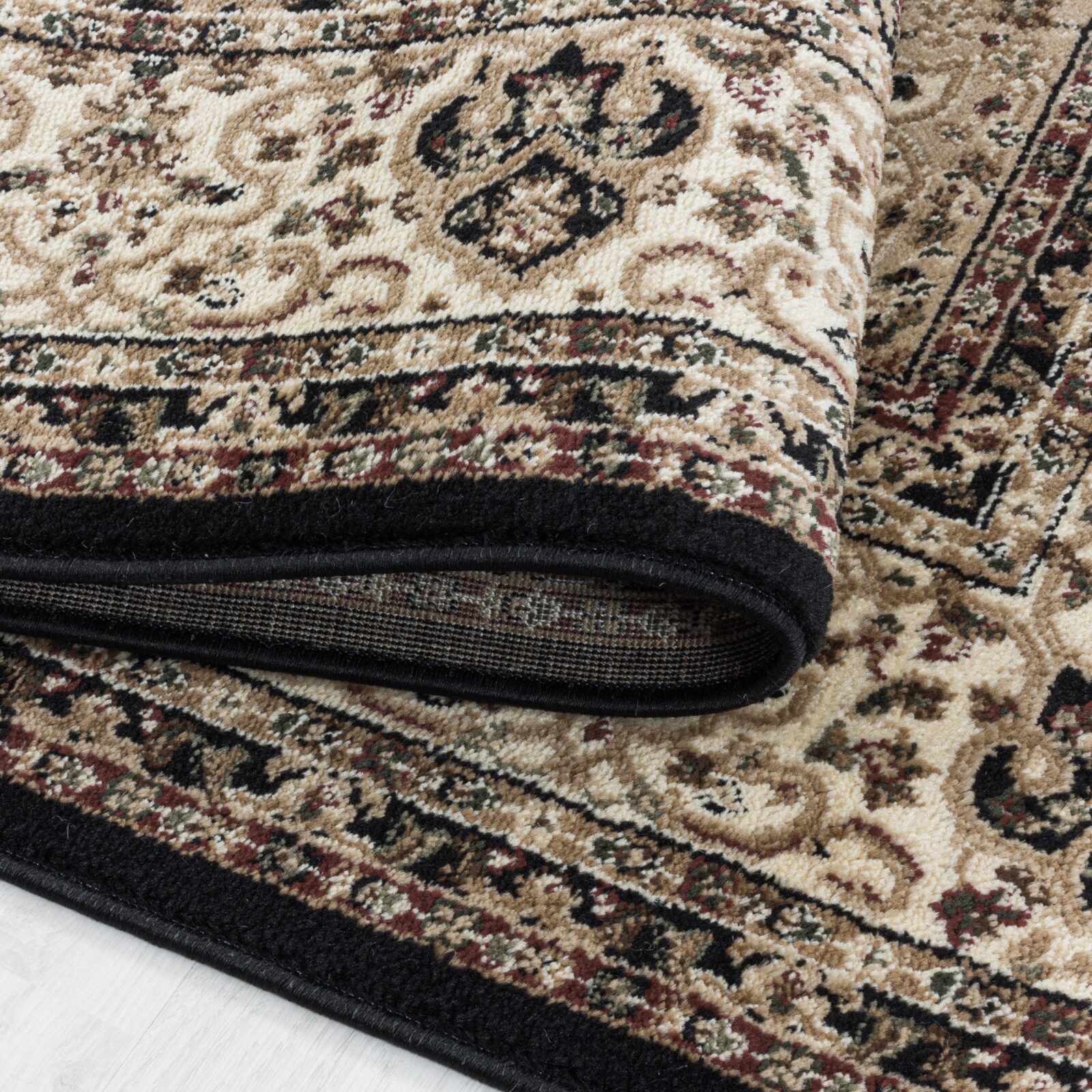 Kashmir Oosters vloerkleed Oosters – Zwart (2608)