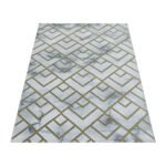 NAXOS Kortpolig tapijt 140 x 200 cm Goud - Afbeelding 3