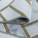 NAXOS Kortpolig tapijt 140 x 200 cm Goud - Afbeelding 5