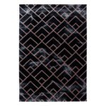 NAXOS Kortpolig tapijt 140 x 200 cm Brons