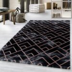 NAXOS Kortpolig tapijt 140 x 200 cm Brons - Afbeelding 2