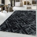 NAXOS Kortpolig tapijt 80 x 150 cm Zilver - Afbeelding 2