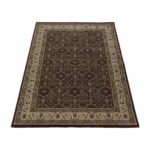 Orient Teppich,  Orientalisch Design, Farbe Rot, Teppich für Wohnzimmer, Rücken aus Jute, Größe: 160 cm x 230 cm - Afbeelding 3