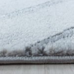 NAXOS Kortpolig tapijt 80 x 150 cm Zilver - Afbeelding 4