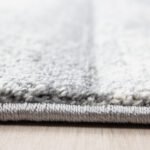 Kurzflor Teppich,  Kariert Design, Farbe Blau, Teppich für Wohnzimmer, Rücken aus Jute, Größe: 160 cm x 230 cm - Afbeelding 4