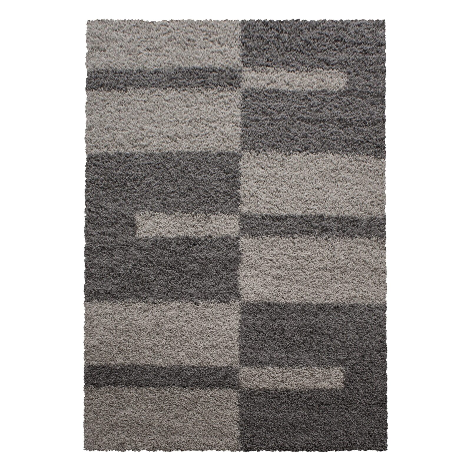 Gala Hoogpolig vloerkleed Ruit – Taupe (2505)
