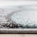 Kinder Teppich,  Bär-Design, Farbe Blau, Teppich für Kinderzimmer, Rücken aus Jute, Größe: 160 cm x 230 cm - Afbeelding 4