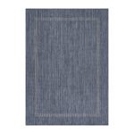 Outdoor Teppich, Unicolor - Einfarbig, Farbe Blau, Teppich für Terasse-Balkon-Küche, Rücken aus Polypropylen, Größe: 240 x 340 cm