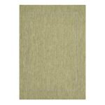 Outdoor Teppich,  Unicolor - Einfarbig, Farbe Grün, Teppich für Terasse-Balkon-Küche, Rücken aus Polypropylen, Größe: 280 x 370 cm