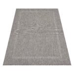 Outdoor Teppich,  Unicolor - Einfarbig, Farbe Grau, Teppich für Terasse-Balkon-Küche, Rücken aus Polypropylen, Größe: 280 x 370 cm - Afbeelding 3