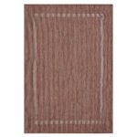 Outdoor Teppich,  Unicolor - Einfarbig, Farbe Rot, Teppich für Terasse-Balkon-Küche, Rücken aus Polypropylen, Größe: 240 x 340 cm