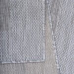 Outdoor Teppich,  Unicolor - Einfarbig, Farbe Silber, Teppich für Terasse-Balkon-Küche, Rücken aus Polypropylen, Größe: 200 cm Rund - Afbeelding 4