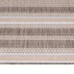 Outdoor Teppich,  Vintage Design, Farbe Beige, Teppich für Terasse-Balkon-Küche, Rücken aus Polypropylen, Größe: 80 x 150 cm - Afbeelding 4