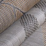 Outdoor Teppich, Palmen Design, Farbe Beige, Teppich für Terasse-Balkon-Küche, Rücken aus Polypropylen, Größe: 240 x 340 cm - Afbeelding 6