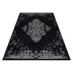 SUNNY Buitentapijt 120 x 170 cm Zwart - Afbeelding 3