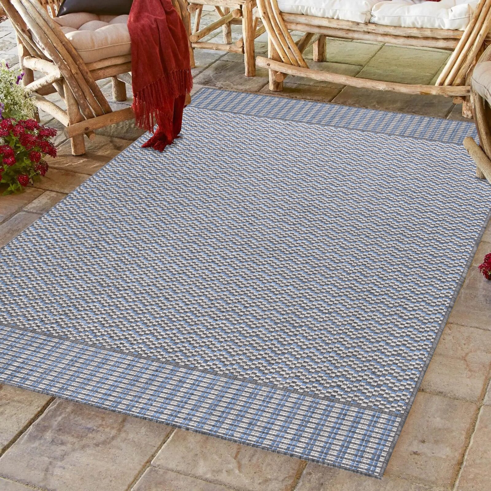 Sunny Buitenkleed Vintage – Grijs (4419)