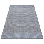 Outdoor Teppich,  Vintage Design, Farbe Grau, Teppich für Terasse-Balkon-Küche, Rücken aus Polypropylen, Größe: 140 x 200 cm - Afbeelding 3