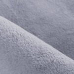 Hochflor Teppich,  Unicolor - Einfarbig, Farbe Grau, Teppich für Wohnzimmer, Rücken aus Baumwolle, Größe: 140 x 200 cm - Afbeelding 5