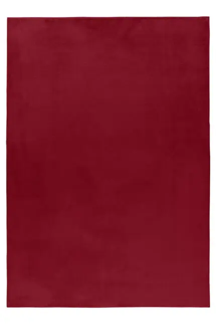 Pouffy Kortpolig vloerkleed Effen – Rood (5100)