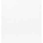 Hochflor Teppich,  Unicolor - Einfarbig, Farbe Weiß, Teppich für Wohnzimmer, Rücken aus Baumwolle, Größe: 60 x 110 cm