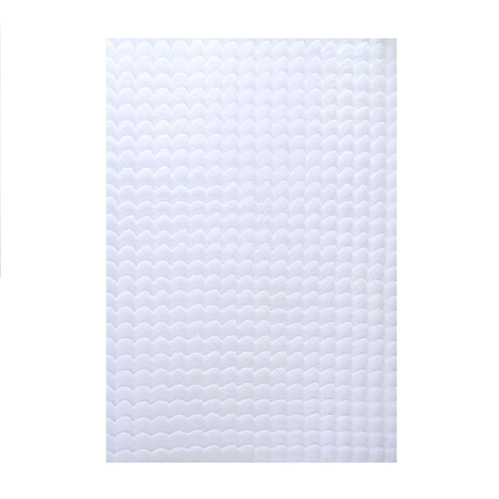 Ambiance Wasbaar vloerkleed Effen – Wit (5110)