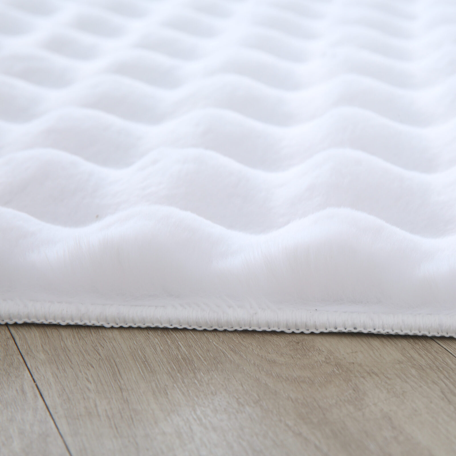 Ambiance Wasbaar vloerkleed Effen – Wit (5110)
