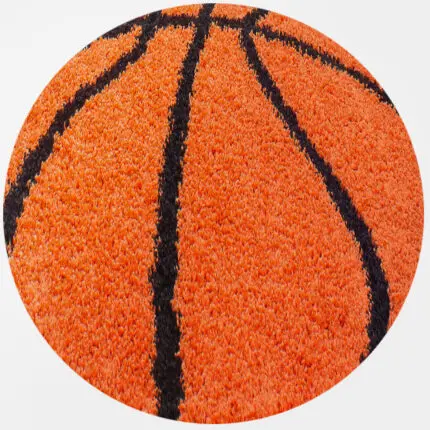 Fun Kindervloerkleed Basketbal – Oranje (6002)