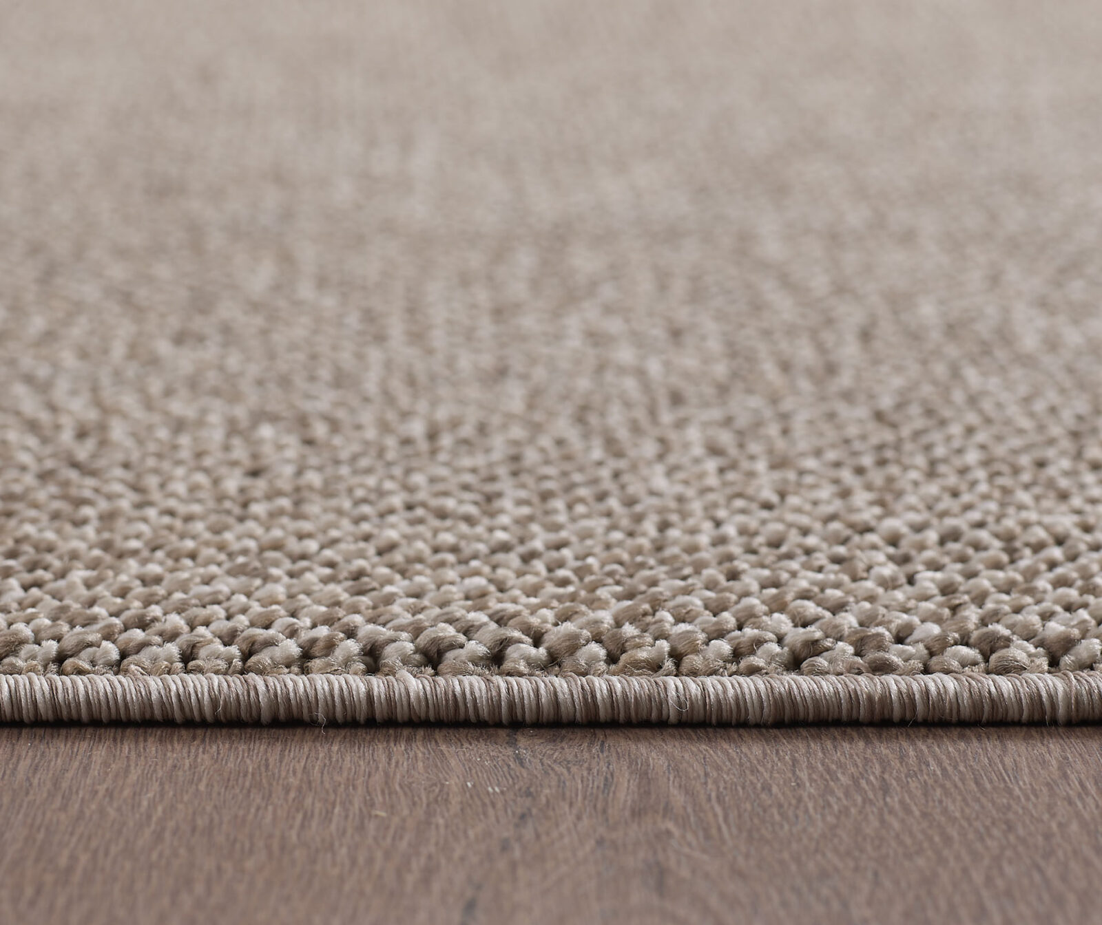 Loom Kortpolig vloerkleed Effen – Bruin (4300)