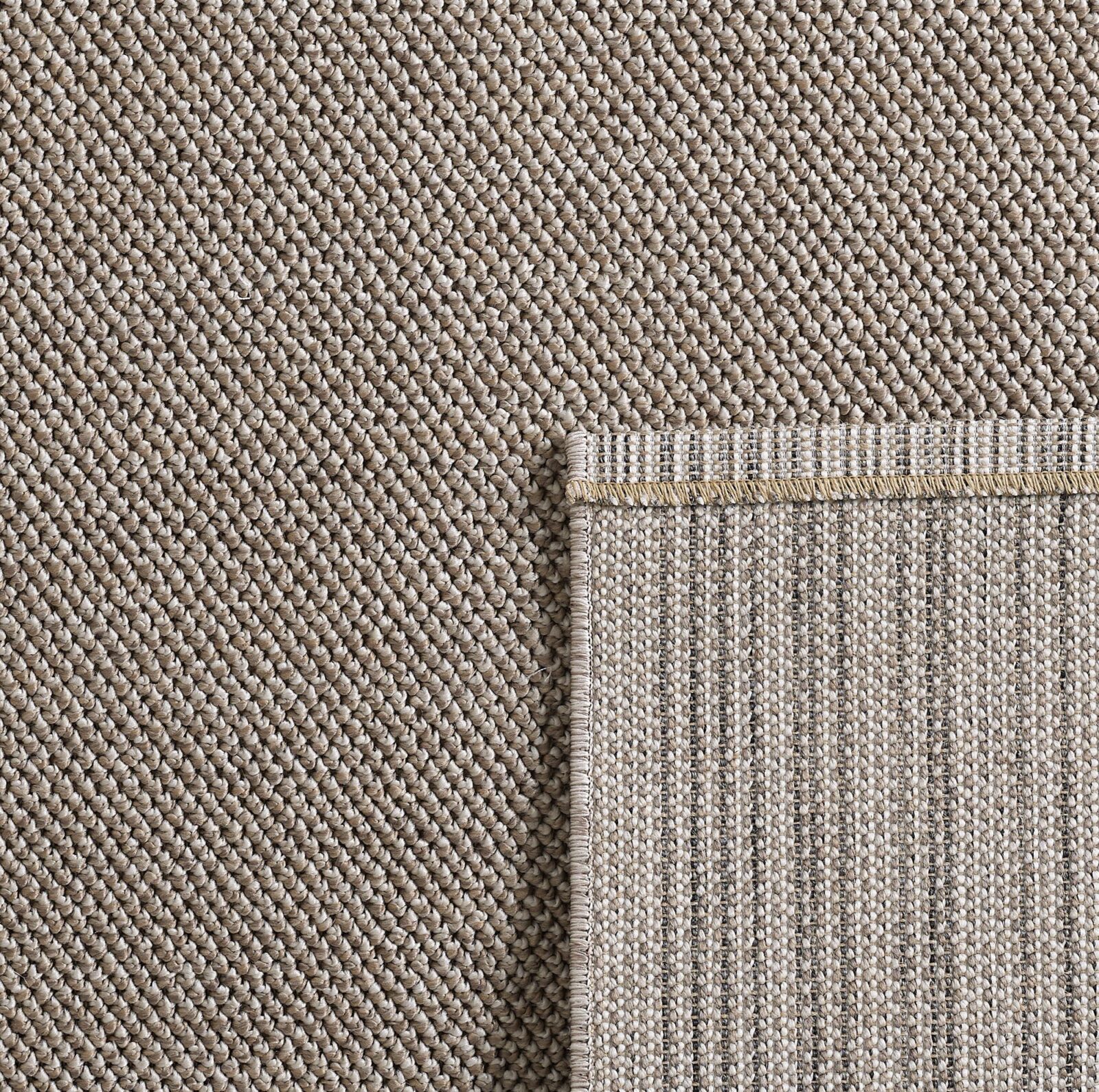 Loom Kortpolig vloerkleed Effen – Bruin (4300)